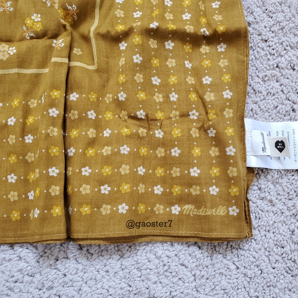 Madewell Organic Cotton Bandana - Picture 4 of 7